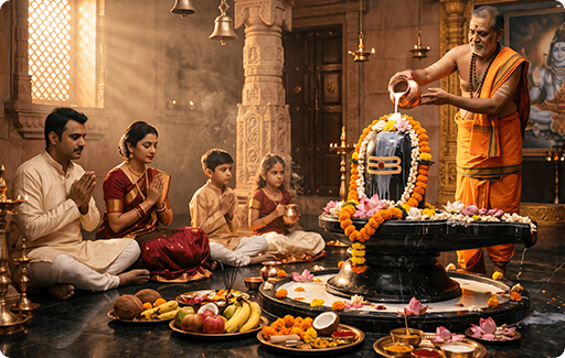 Sahastra Ghat Rudrabhishek Puja Standard